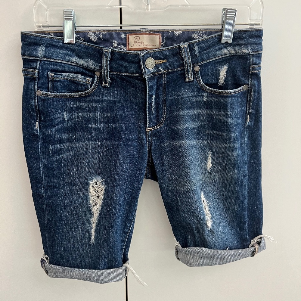 Paige Denim Jean Shorts